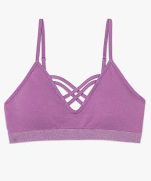 Brassière avec bonnets rembourrés vue4 - GEMO(HOMWR FEM) - GEMO