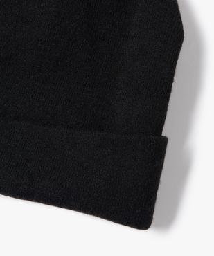 Bonnet femme uni en maille fine vue2 - GEMO (ACCESS) - GEMO