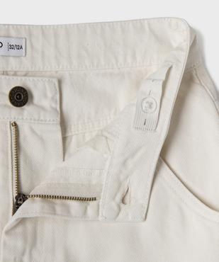 Bermuda en jean coupe skater 100% coton garçon vue2 - GEMO 4G GARCON - GEMO