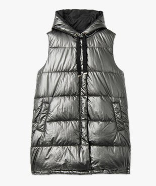 Blouson matelassé à capuche femme grande taille vue4 - GEMO (G TAILLE) - GEMO