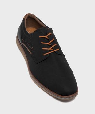 Derbies bicolores à semelle sport homme  vue6 - MARIO BALDANO - GEMO