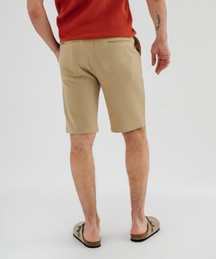 Bermuda en maille piquée coupe ample homme vue3 - GEMO 4G HOMME - GEMO