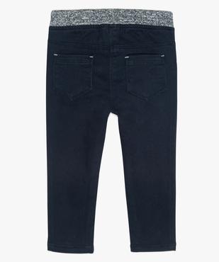 Jegging bébé fille à taille réglable et ceinture pailletée vue2 - GEMO(BEBE DEBT) - GEMO
