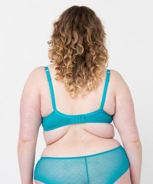 Soutien-gorge emboitant à armatures en dentelle grande taille vue2 - GEMO(HOMWR FEM) - GEMO
