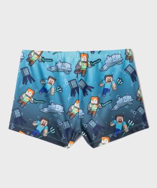 Shorty de bain imprimé garçon - Minecraft vue3 - MINECRAFT - GEMO