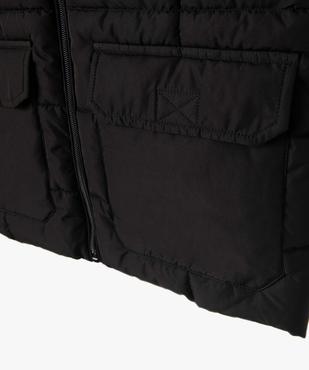 Blouson matelassé sans manches avec capuche garçon vue3 - GEMO 4G GARCON - GEMO
