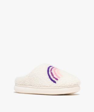 Chaussons mules chaudes et douillettes femme vue2 - GEMO 4G FEMME - GEMO