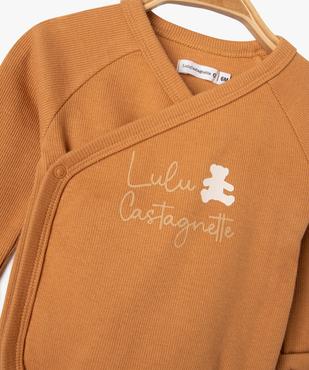 Ensemble naissance évolutif 3 pièces bébé garçon - LuluCastagnette vue3 - LULUCASTAGNETTE - GEMO
