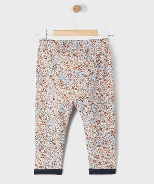 Legging réversible bébé fille - LuluCastagnette vue3 - LULU CASTAGNETTE GEMO FOR GOOD - GEMO