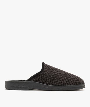 Chaussons mules à motifs chevrons homme vue2 - G'FLEX - GEMO