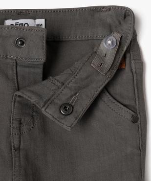 Short slim uni en toile extensible bébé garçon vue3 - GEMO(BEBE DEBT) - GEMO