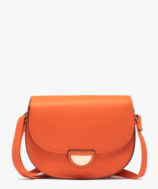 Sac femme forme demi-lune avec large rabat vue1 - GEMO (ACCESS) - GEMO