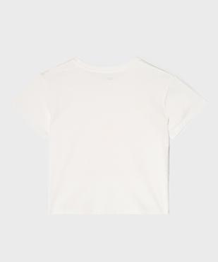 Tee-shirt manches courtes avec motif solaire fille vue3 - GEMO 4G FILLE - GEMO