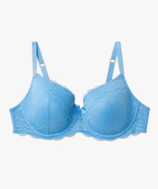 Soutien-gorge grande taille à armatures et coques fines  vue4 - GEMO(HOMWR FEM) - GEMO