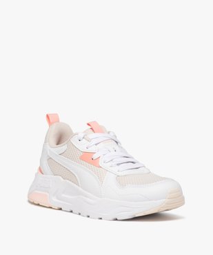Baskets femme dessus en mesh tricolore style running - Puma vue2 - PUMA - GEMO