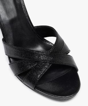 Sandales à talon haut brillantes femme vue6 - FOLLOW ME - GEMO