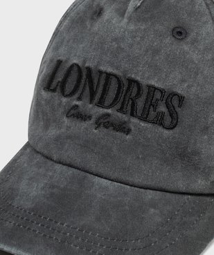 Casquette avec inscription brodée fille vue3 - GEMO (JUNIOR) - GEMO