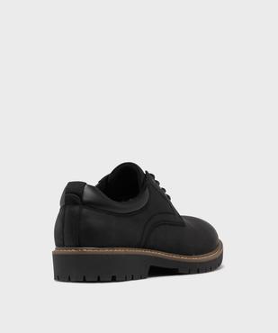 Derbies casual à semelle crantée homme vue5 - URBAN STEPS - GEMO