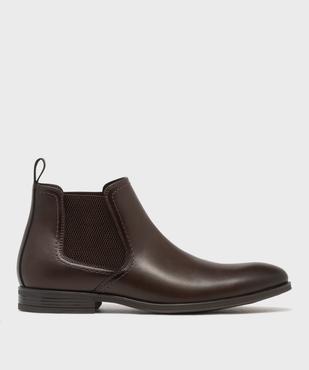 Chelsea boots homme - Mario Baldano vue1 - MARIO BALDANO - GEMO