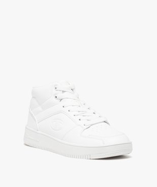 Baskets homme mid-cut unies à col matelassé et à lacets Rebound 2.0 Mid - Champion vue2 - CHAMPION USA - GEMO