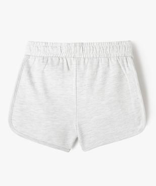 Short en maille avec taille élastiquée fille vue3 - GEMO 4G FILLE - GEMO