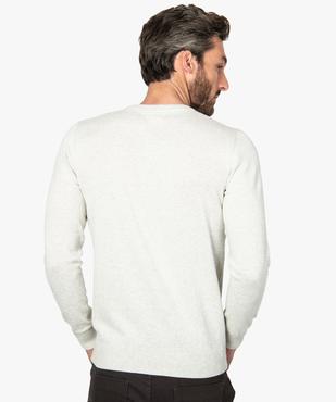 Pull homme à maille fantaisie devant vue3 - GEMO (HOMME) - GEMO