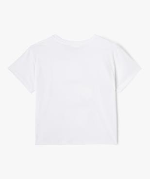 Tee-shirt manches courtes imprimé fille - My Hero Academia vue3 - MY HERO ACADEMIA - GEMO
