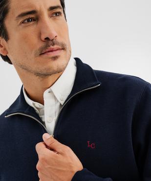 Sweat col camionneur homme - LuluCastagnette vue2 - LULUCASTAGNETTE - GEMO