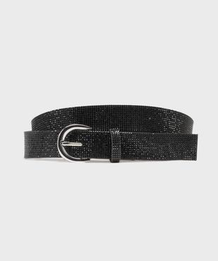 Ceinture large à strass femme vue1 - GEMO (ACCESS) - GEMO