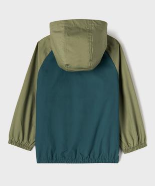 Blouson à capuche imperméable à zip magnétique garçon vue5 - GEMO 4G GARCON - GEMO