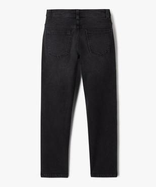 Jean loose avec ceinture ajustable garçon vue7 - GEMO (JUNIOR) - GEMO
