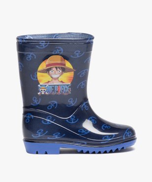 Bottes de pluie garçon imprimées ancre marine - One Piece vue1 - ONE PIECE - GEMO