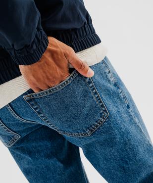 Jean coupe Regular légèrement délavé homme vue4 - GEMO 4G HOMME - GEMO
