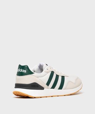 Baskets en cuir et mesh Run 60s 4.0 homme - Adidas vue4 - ADIDAS - GEMO