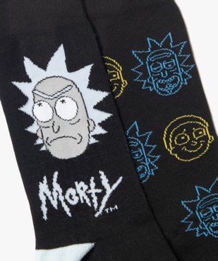 Chaussettes à motifs homme (lot de 2) - Rick and Morty vue2 - RICK ET MORTY - GEMO