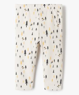 Legging bébé garçon en maille avec intérieur peluche vue3 - GEMO(BEBE DEBT) - GEMO