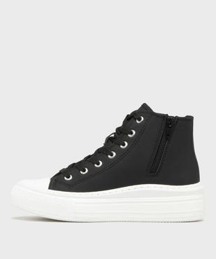 Baskets montantes esprit campus avec doublure chaude femme - Camps United vue3 - CAMPS - GEMO