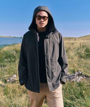 Parka doublée à capuche homme vue6 - GEMO (HOMME) - GEMO
