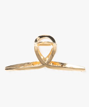 Pince crabe en métal pour les cheveux femme vue1 - GEMO (ACCESS) - GEMO