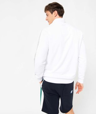 Sweat homme à col camionneur zippé - Camps United vue3 - CAMPS UNITED - GEMO