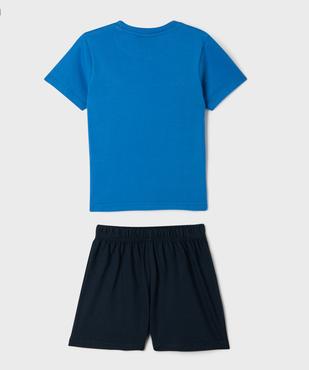 Pyjashort garçon 2 pièces contrastantes gaçron - Sonic vue3 - SONIC - GEMO