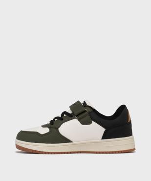 Baskets basses tricolores fermeture scratch garçon - Ellesse vue3 - ELLESSE - GEMO