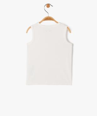 Débardeur uni avec col rond boutonné bébé garçon vue4 - GEMO(BEBE DEBT) - GEMO