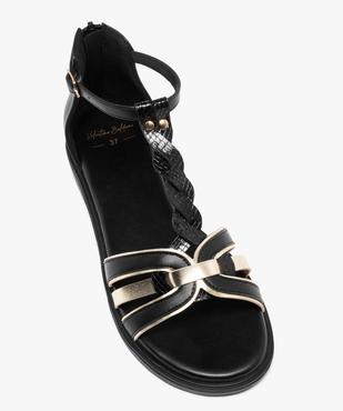 Sandales multibrides à talon fermé femme vue5 - VALENTINA BALDA - GEMO