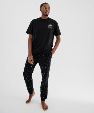 Pantalon de pyjama à motifs étoiles mixte vue7 - GEMO 4G FEMME - GEMO