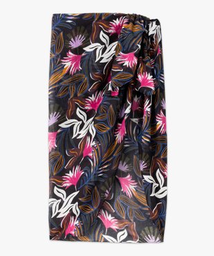 Paréo à motifs fleuris femme vue4 - GEMO (ACCESS) - GEMO