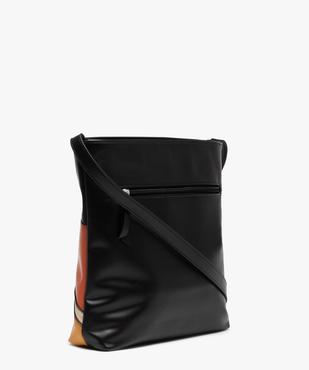 Sac besace femme à détail doré vue2 - GEMO (ACCESS) - GEMO