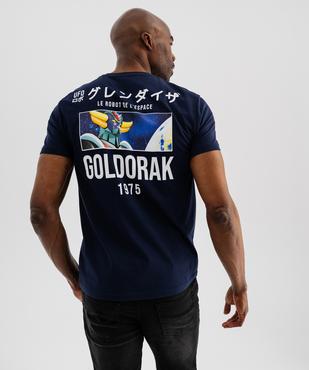 Tee-shirt manches courtes avec motif poitrine homme - Goldorak vue3 - GOLDORAK - GEMO
