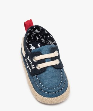 Chaussures de naissance garçon bateau - LuluCastagnette vue5 - LULUCASTAGNETTE - GEMO