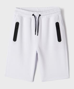 Short de sport avec taille ajustable garçon vue1 - GEMO (JUNIOR) - GEMO